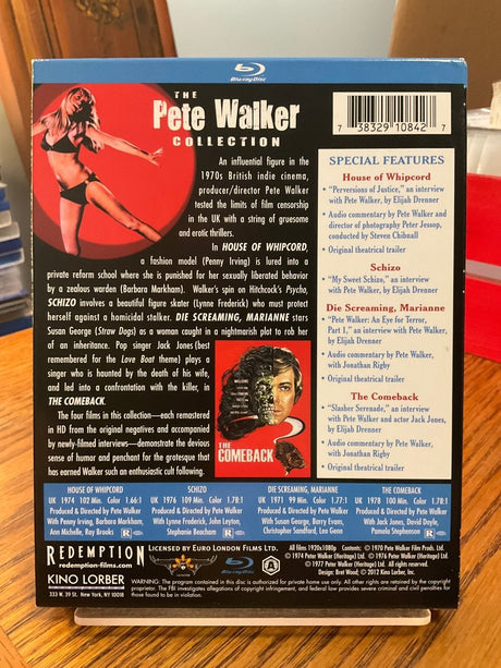 The Pete Walker Collection w/SLIP USED
