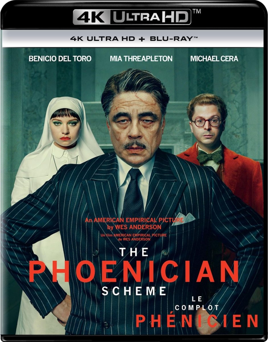 The Phoenician Scheme (4K UHD) w/SLIP - New 4K UHD