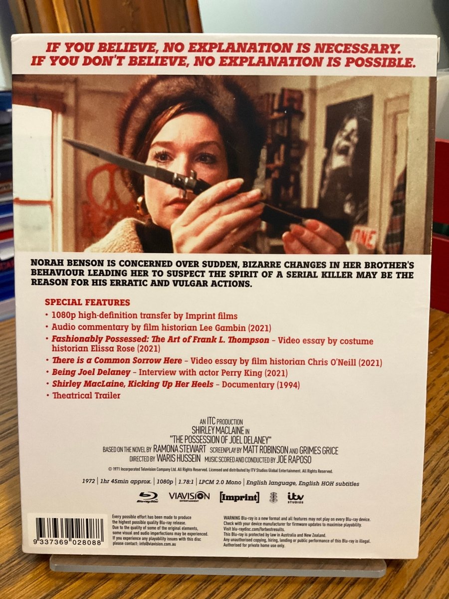 The Possession of Joel Delaney (Limited Edition, Region Free) w/SLIP USED