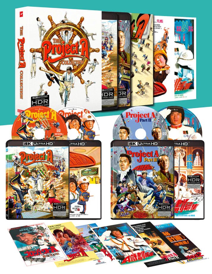 The Project A Collection (4K UHD, Deluxe Limited Edition)