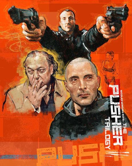 The Pusher Trilogy (Region Free) - New Blu - Ray
