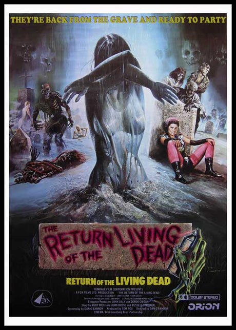The Return of The Living Dead Style B Poster 11x17