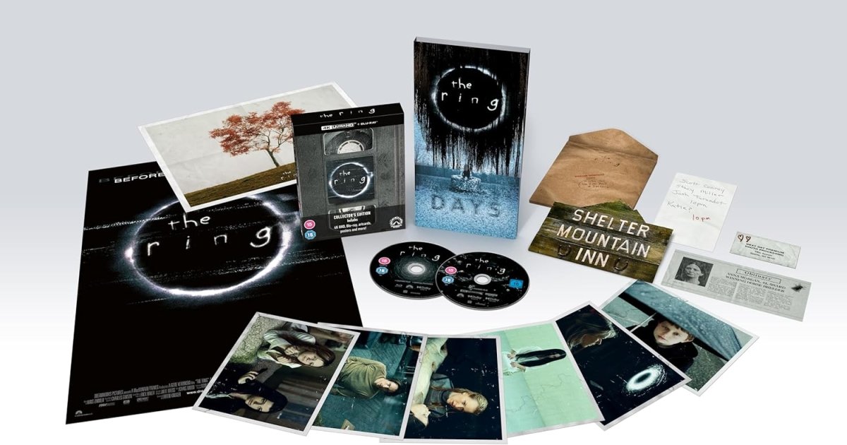 The Ring (4K UHD, UK Limited Collector's Edition Steelbook, Region Free/B)