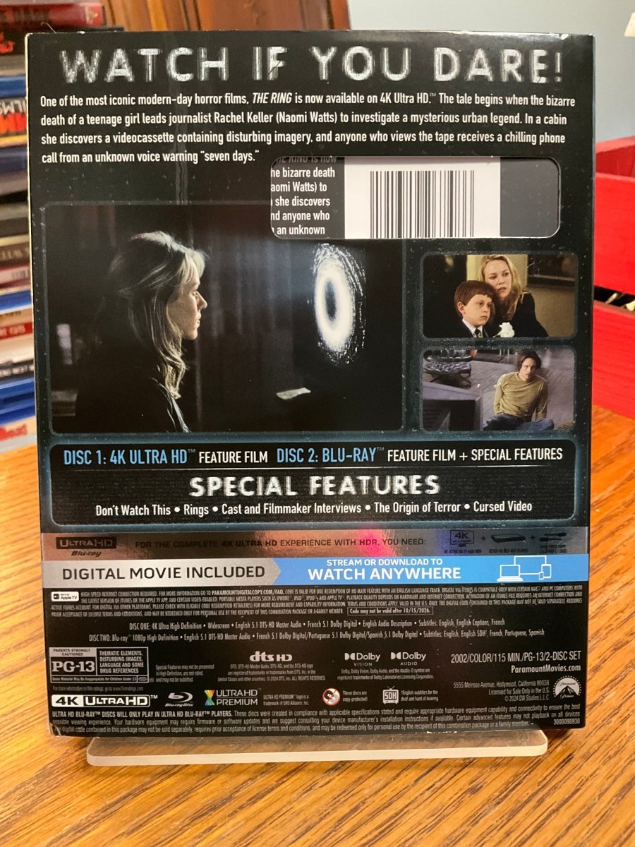 The Ring (4K UHD) w/SLIP USED