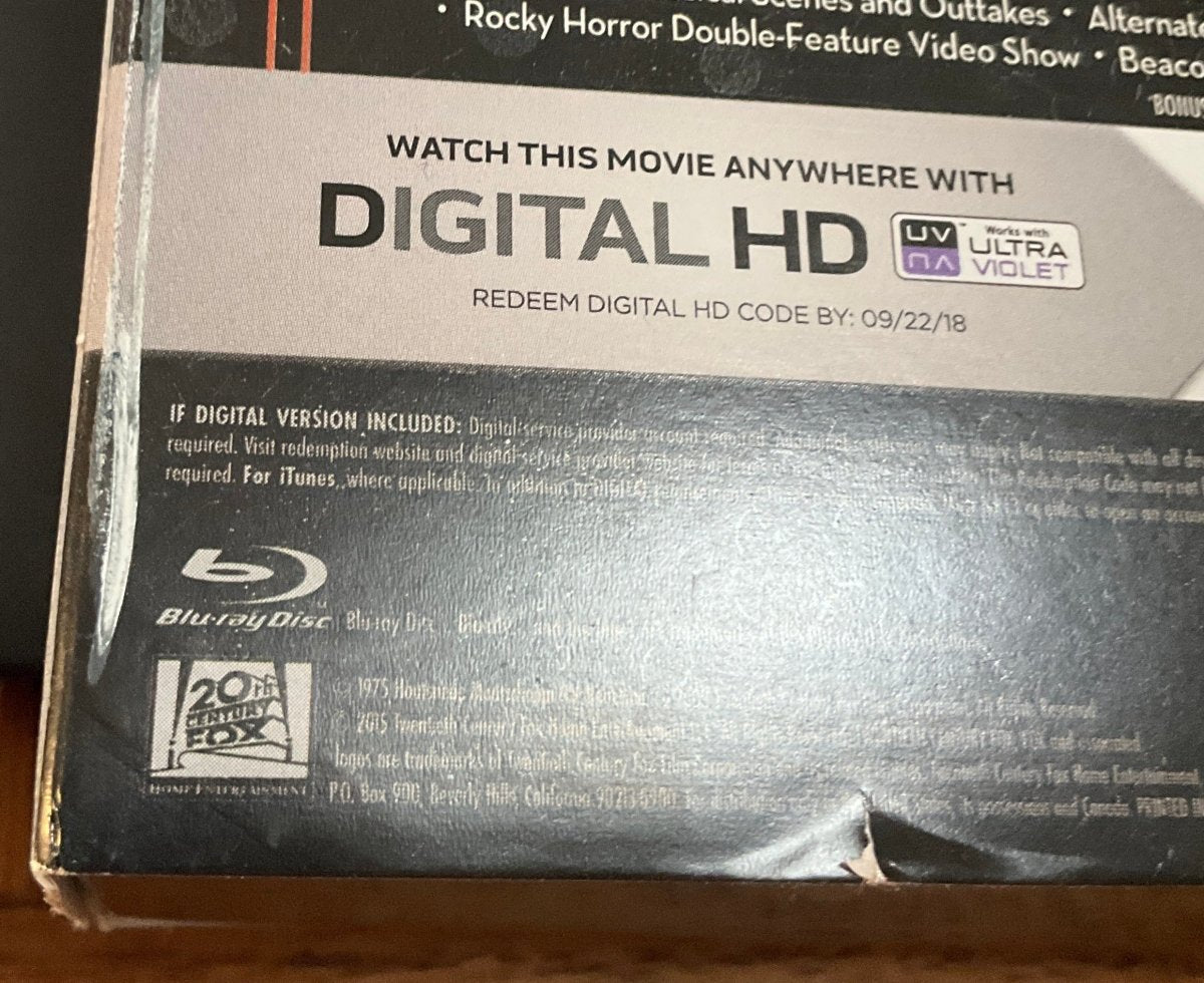 The Rocky Horror Picture Show - 40th Anniversary Celebration Box Set USED