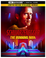 The Running Man (4K UHD, Limited Steelbook Reprint) w/SLIP - New 4K UHD