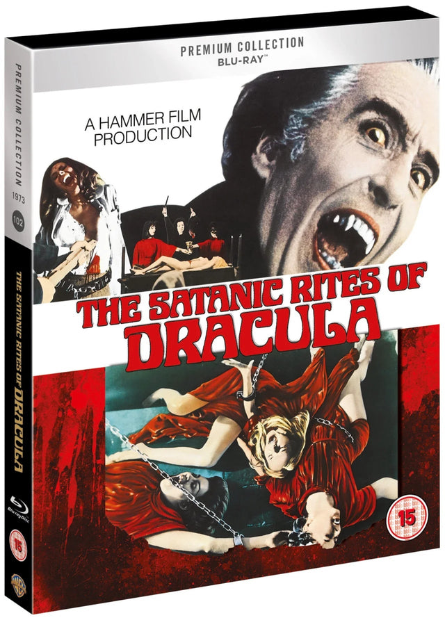 The Satanic Rites of Dracula (UK WB Premium Collection, Region Free/B) w/SLIP - New Blu - Ray