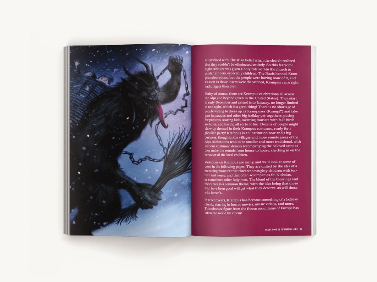 The Scary Book of Christmas Lore: 50 Terrifying Yuletide Tales from Around the World - Books