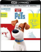 The Secret Life of Pets (4K/UHD + Blu-ray + Digital) USED