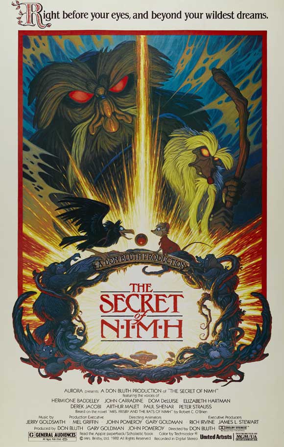 The Secret of NIMH Poster 11x17
