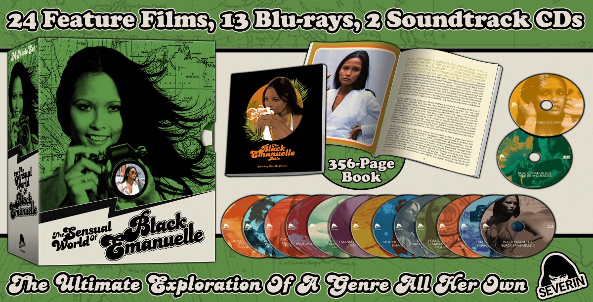 The Sensual World Of Black Emanuelle - New Blu - Ray