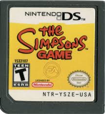 The Simpsons Game Nintendo DS LOOSE - Video Games - Nintendo DS