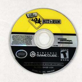 The Simpsons Hit and Run Nintendo Gamecube LOOSE - Video Games - Nintendo Gamecube