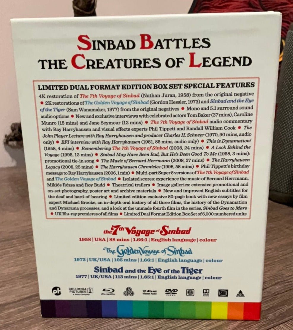 The Sinbad Trilogy (Limited Edition, Region Free) USED