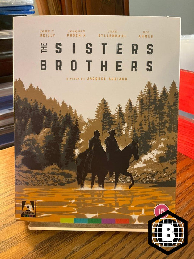 The Sisters Brothers (Blu - Ray, Limited Edition, Region B) w/SLIP AND BOOKLET USED - Used Blu - Ray