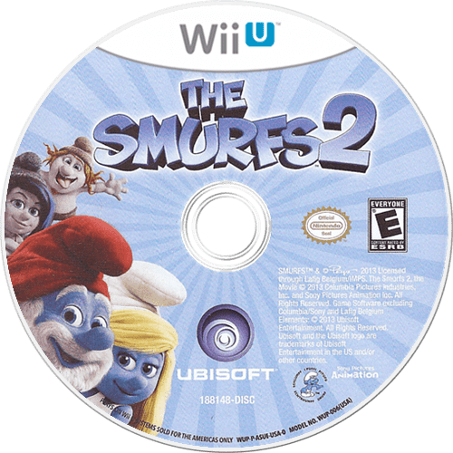 The Smurfs 2 Nintendo Wii - U LOOSE - Video Games - Nintendo Wii - U