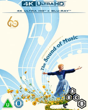 The Sound of Music (4K UHD, Region Free/B) w/SLIP + Postcards