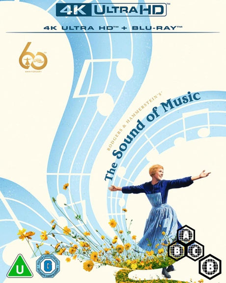 The Sound of Music (4K UHD, Region Free/B) w/SLIP + Postcards
