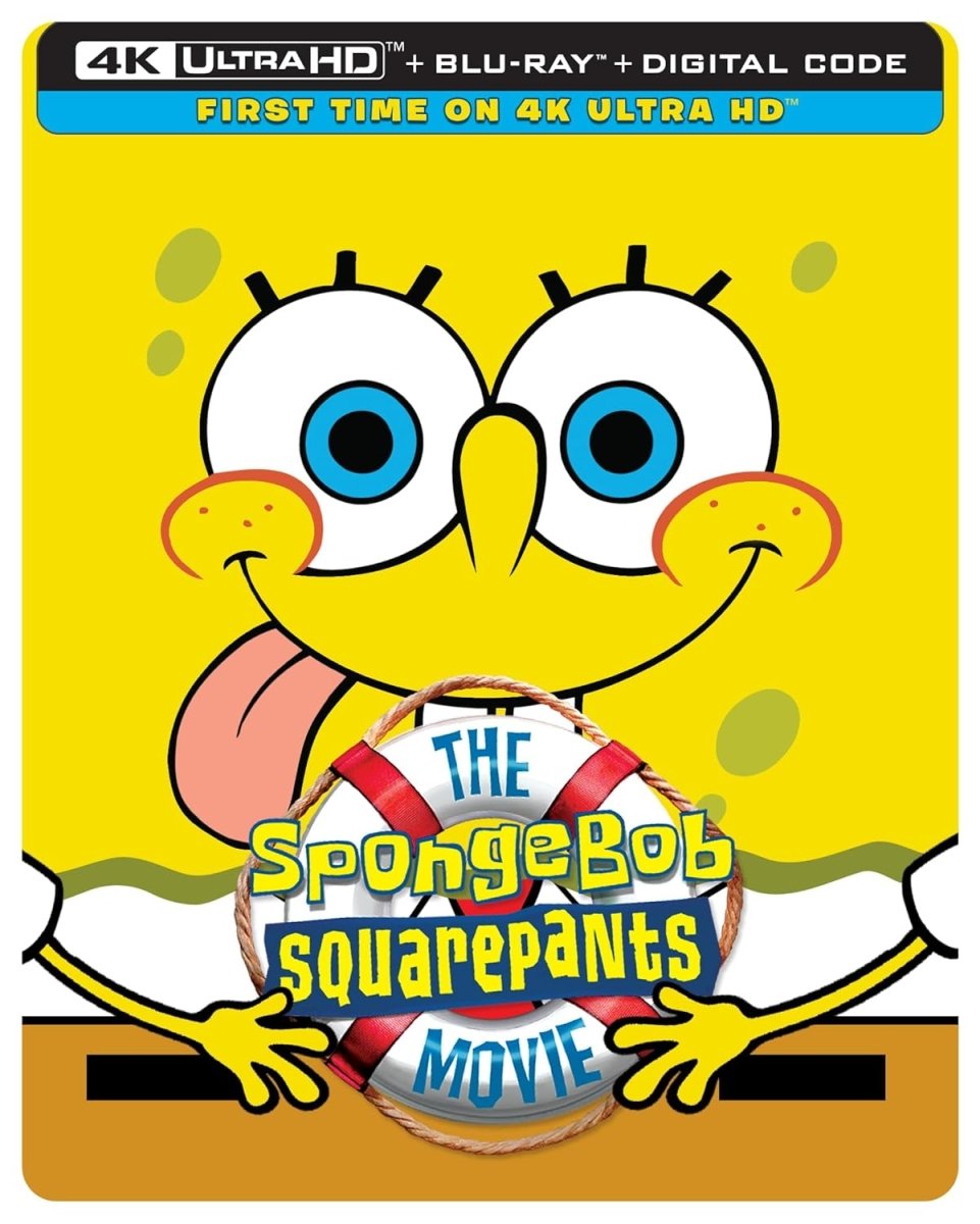 The SpongeBob SquarePants Movie (4K UHD, Limited Edition Steelbook) - New 4K UHD