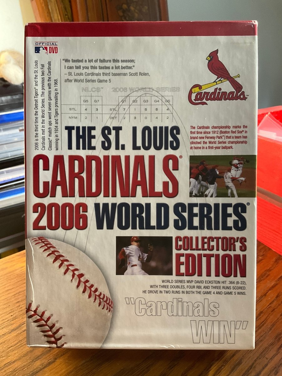 The St. Louis Cardinals 2006 World Series Collector's Edition (DVD) USED