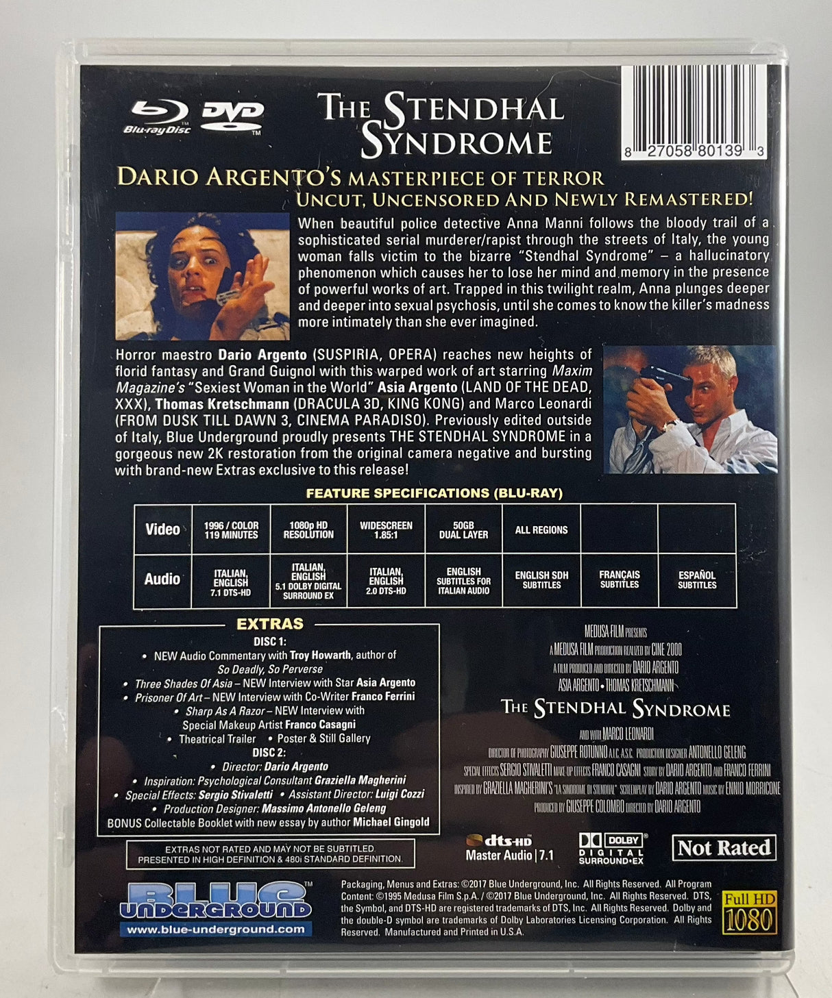 The Stendhal Syndrome (Limited Edition) USED