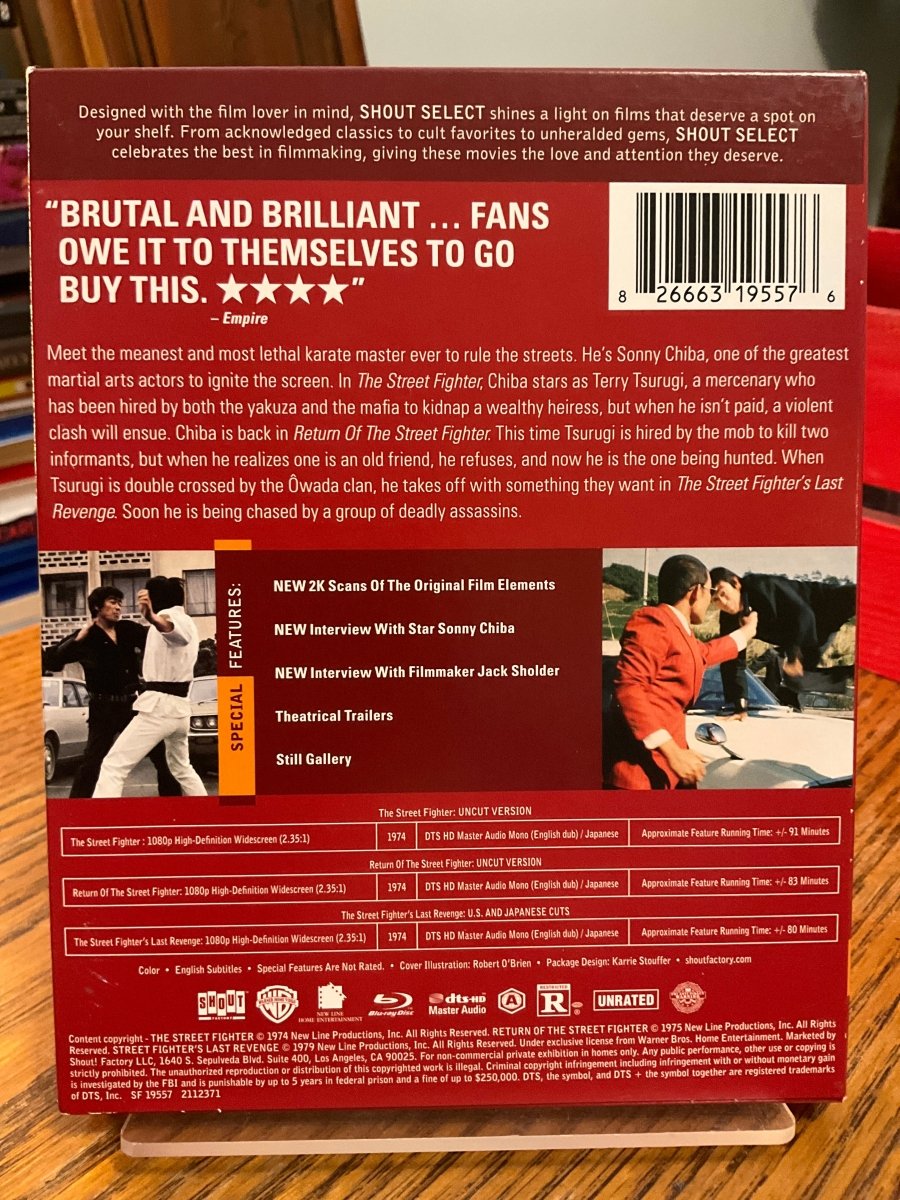 The Street Fighter Collection w/SLIP USED - Used Blu - Ray