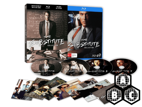 The Substitute Collection (Limited Edition w/Lenticular Hardcase, Region Free) - New Blu - Ray