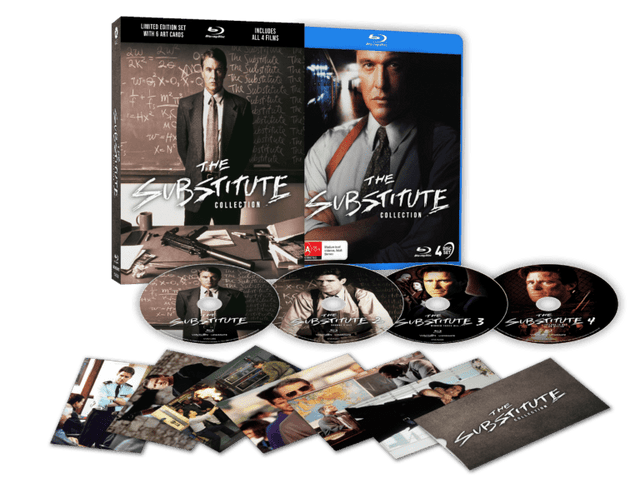The Substitute Collection (Limited Edition w/Lenticular Hardcase, Region Free) - New Blu - Ray