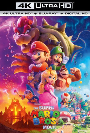 The Super Mario Bros. Movie (4K UHD) w/SLIP - New 4K UHD