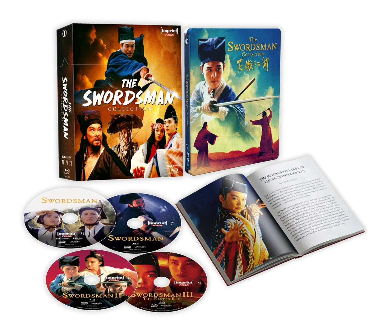 The Swordsman Collection (4K UHD/Blu-ray, Imprint Limited Steelbook + Hardbox Edition, Region Free)