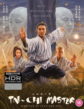 The Tai Chi Master (4K UHD, Region Free/B) w/SLIP + Booklet + Poster - New 4K UHD