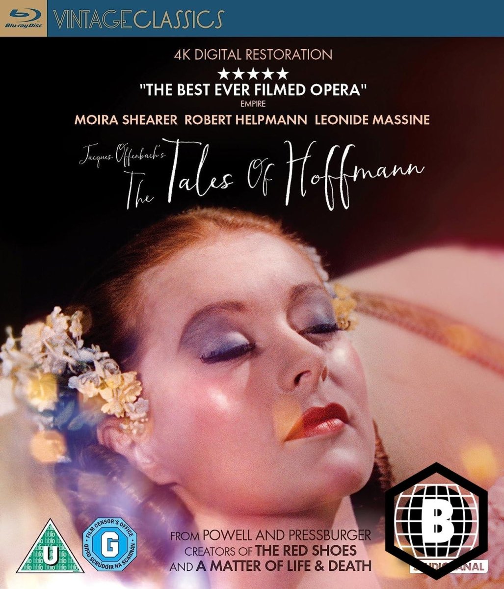 The Tales Of Hoffmann (Region B) w/SLIP - New Blu - Ray