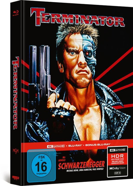 The Terminator (4K UHD, Capelight LE Mediabook, Region Free/B) Cover B