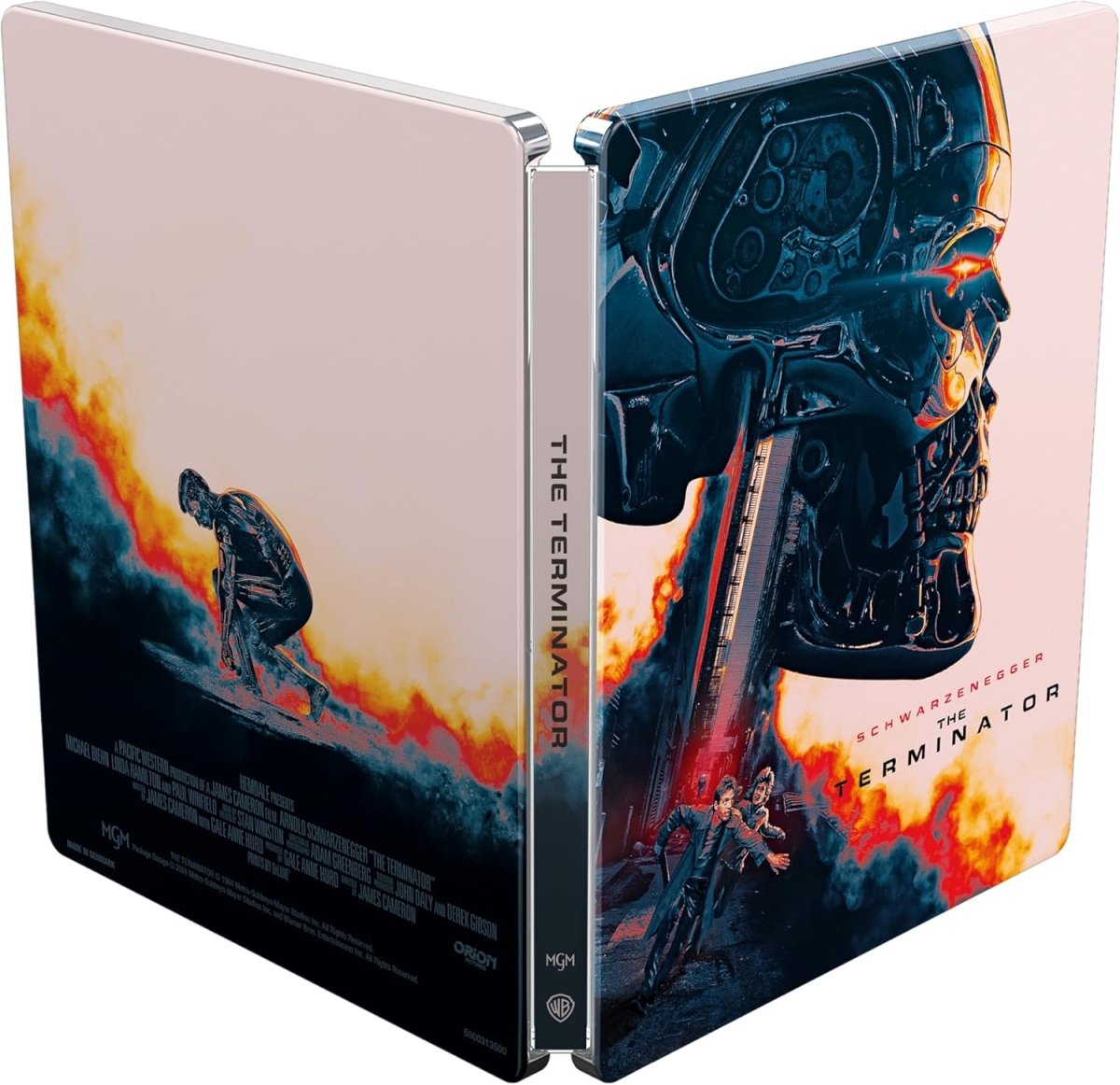 The Terminator (UK 4K UHD, 40th Anniversary Limited Edition Steelbook, Region Free/B) *one per customer - New 4K UHD