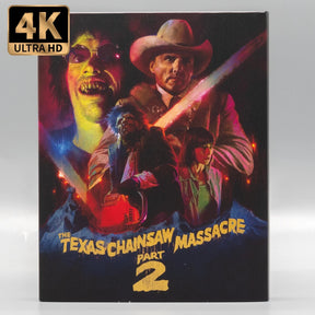 The Texas Chainsaw Massacre 2 (4K UHD, Limited Slip Variant) w/SLIP - New 4K UHD