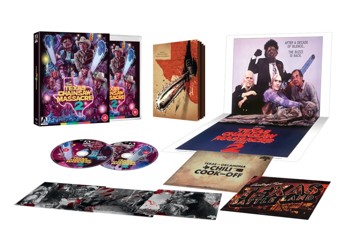 The Texas Chainsaw Massacre 2 (Blu-Ray, Limited Edition, Region B)