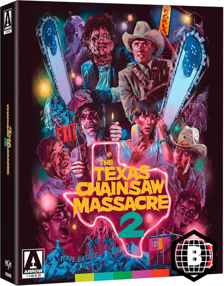 The Texas Chainsaw Massacre 2 (Blu-Ray, Limited Edition, Region B)