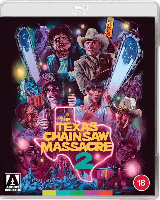 The Texas Chainsaw Massacre 2 (Blu - ray, Region B) - New Blu - Ray