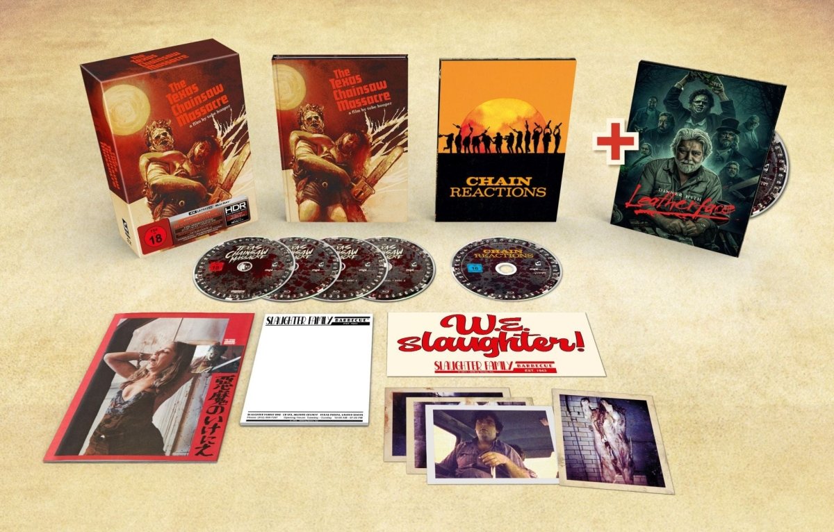The Texas Chainsaw Massacre (4K UHD, Turbine Legendary Bundle, Region Free/B)