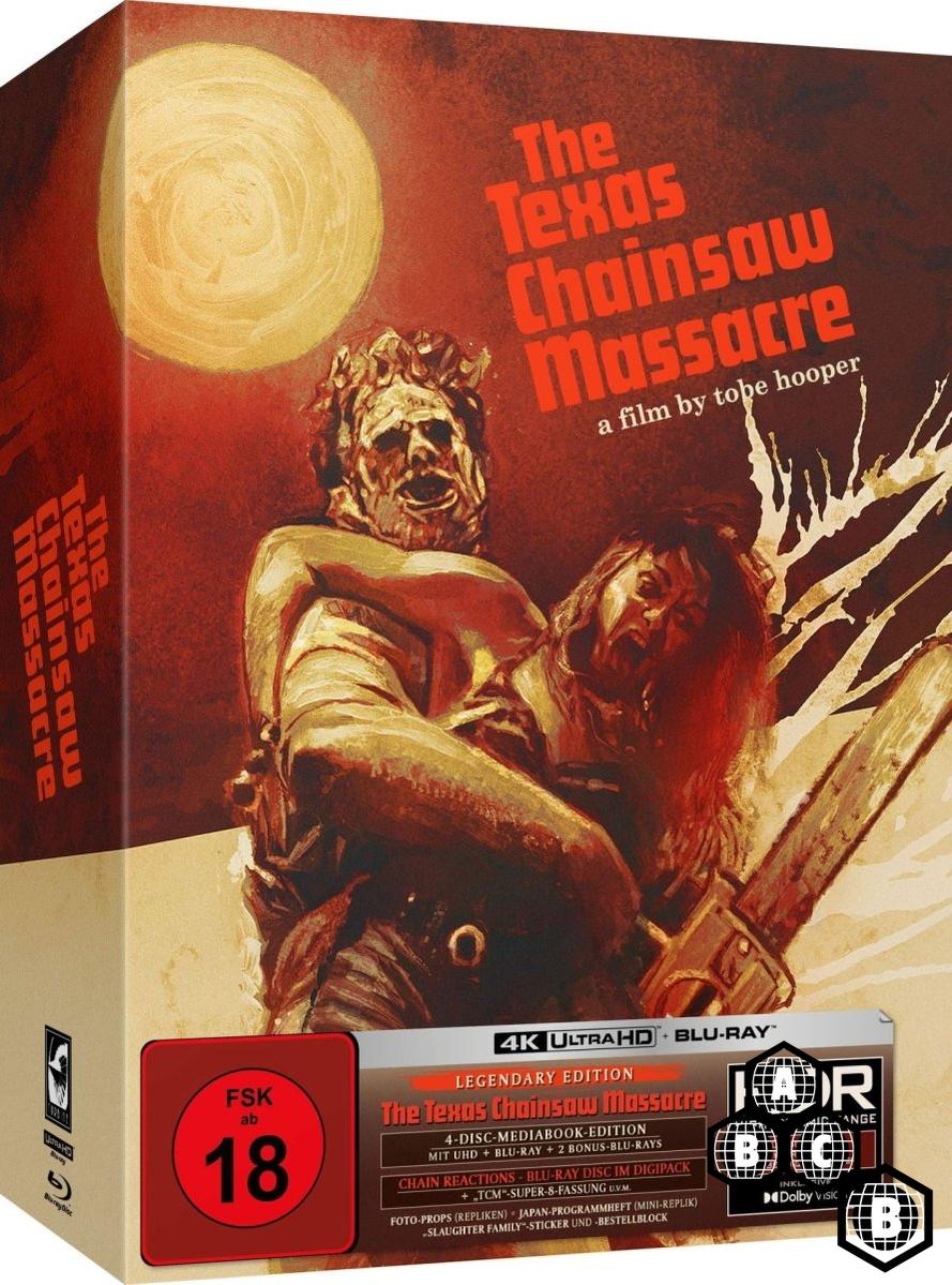 The Texas Chainsaw Massacre (4K UHD, Turbine Legendary Bundle, Region Free/B)