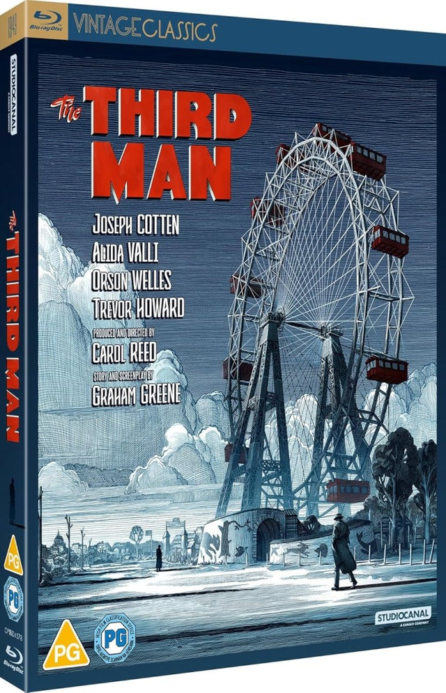 The Third Man (Blu - Ray, Region B) w/SLIP - New Blu - Ray