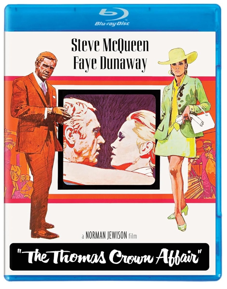 The Thomas Crown Affair (1968) w/SLIP - New Blu - Ray