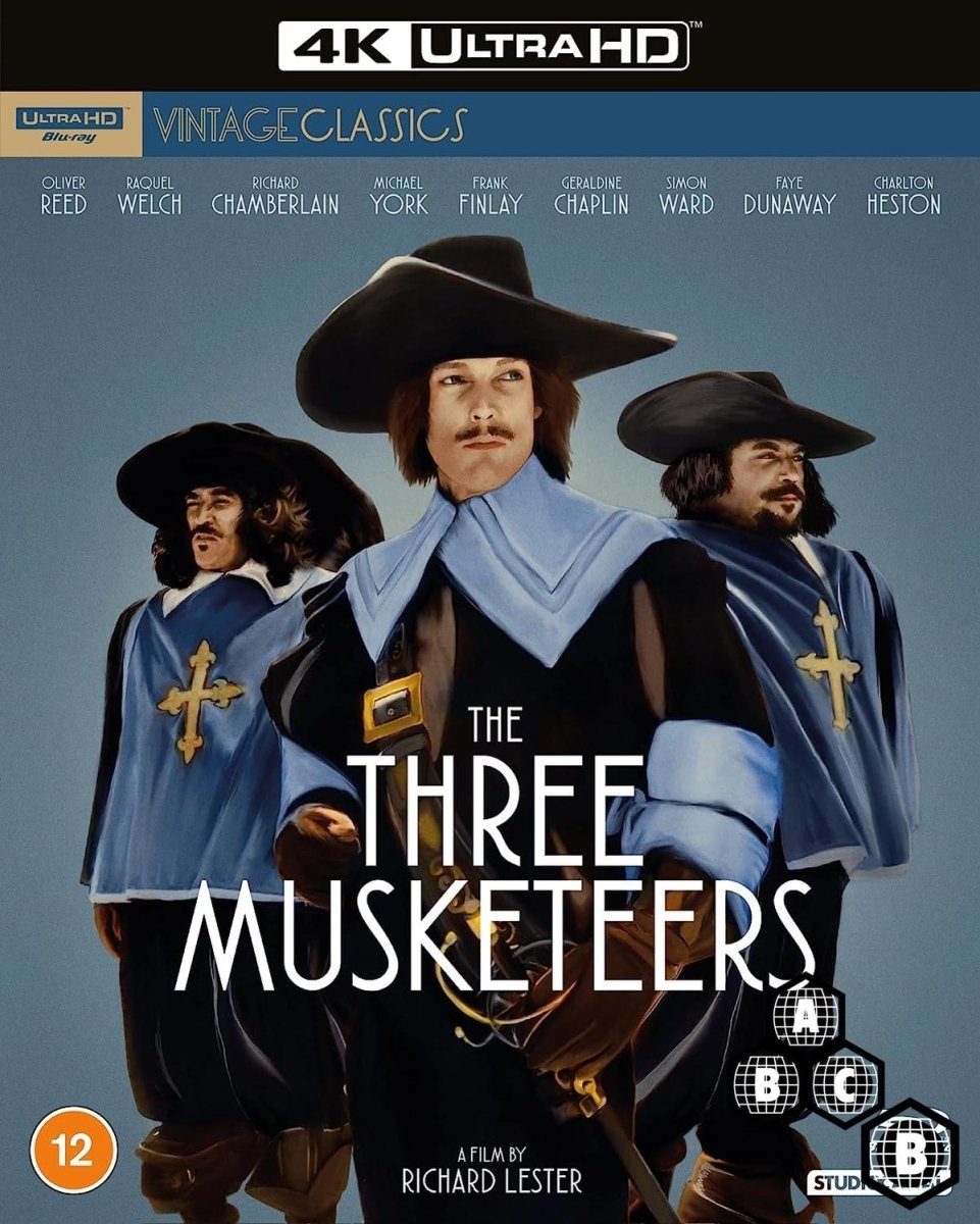 The Three Musketeers (4K UHD, Region Free/B) w/SLIP