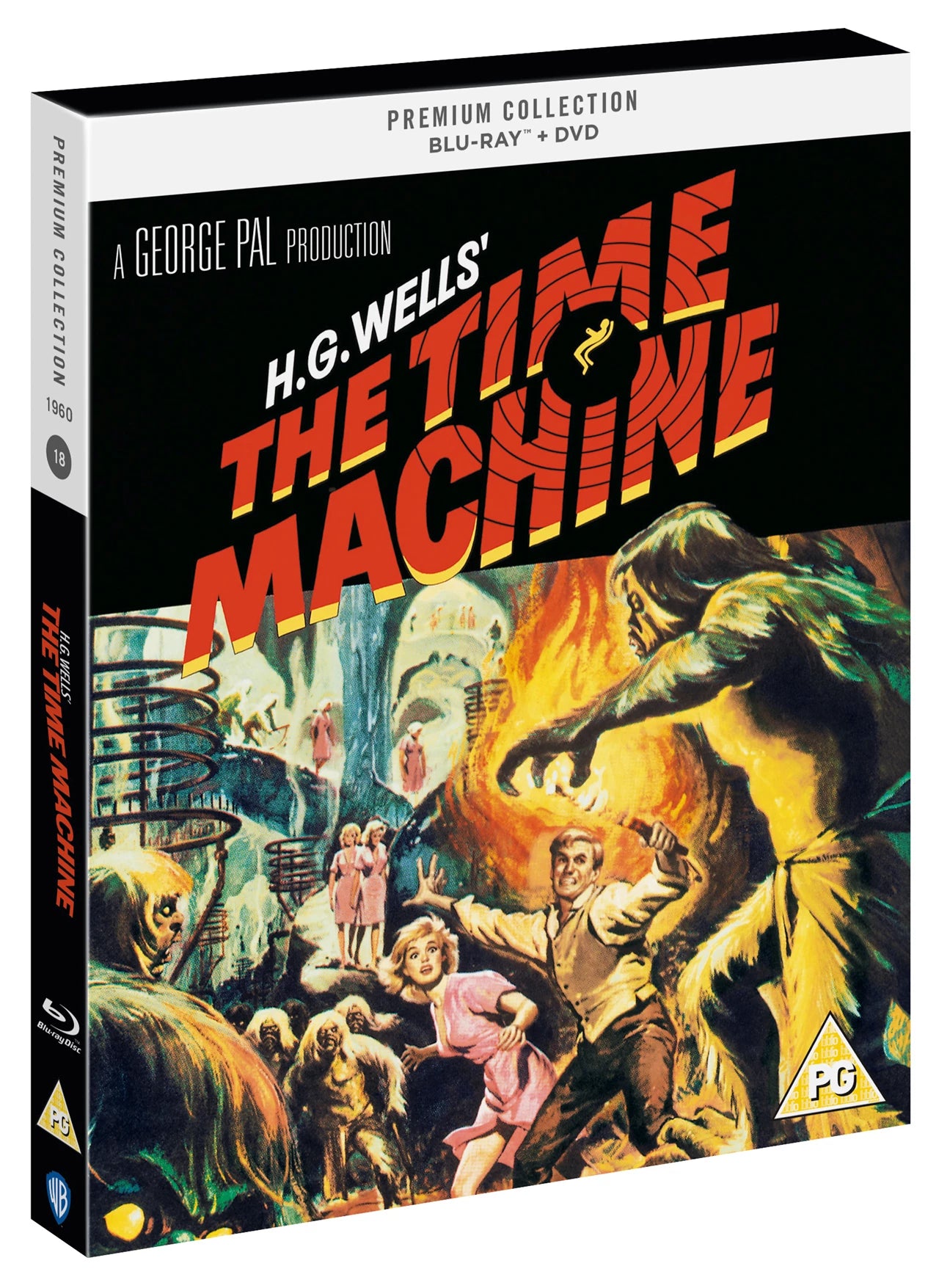 The Time Machine (UK WB Premium Collection, Region Free) w/SLIP