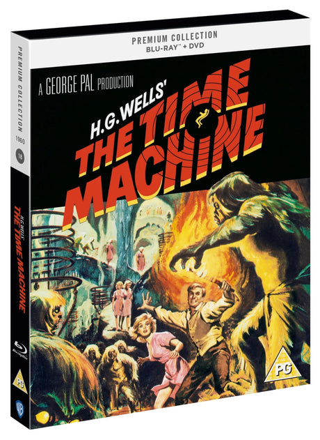 The Time Machine (UK WB Premium Collection, Region Free) w/SLIP - New Blu - Ray
