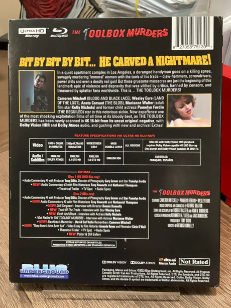The Toolbox Murders (4K UHD) w/SLIP USED