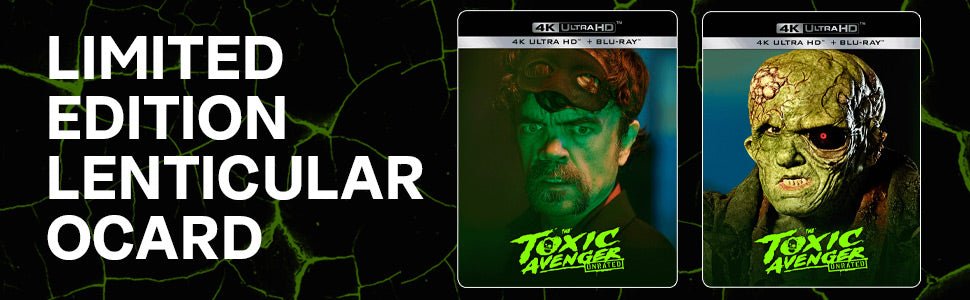 The Toxic Avenger (2023) (4K UHD, Limited Edition Lenticular Slip) *see note