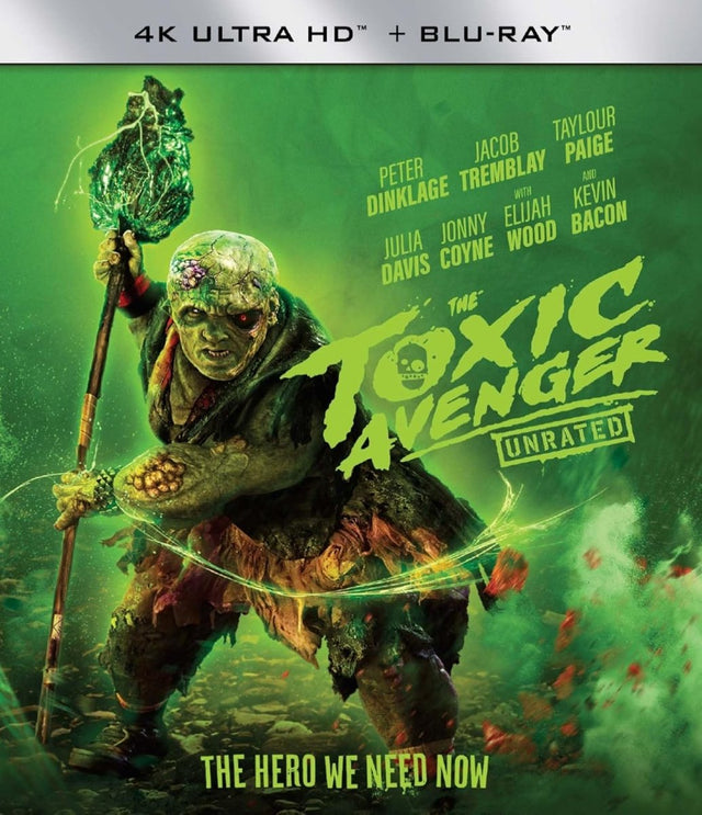 The Toxic Avenger (2023) (4K UHD, Limited Edition Lenticular Slip) *see note - New 4K UHD