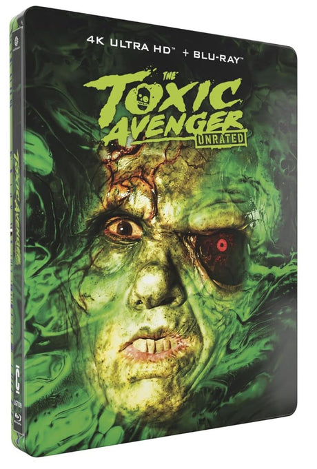 The Toxic Avenger (2023) (4K UHD, Limited Edition Steelbook) w/ Embossed SLIP - New 4K UHD