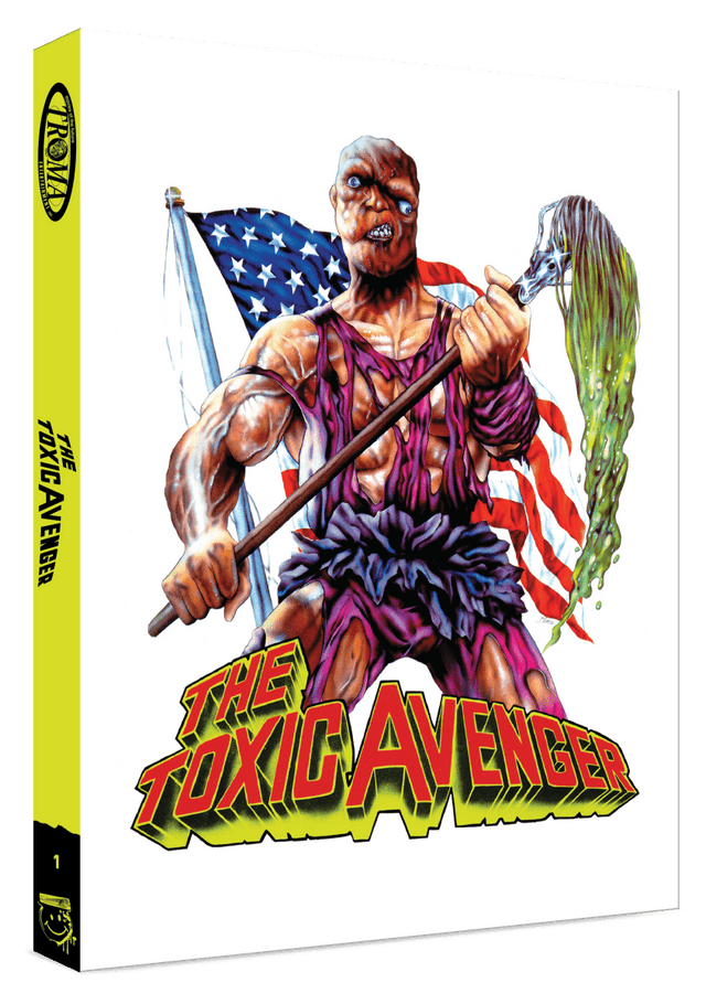 The Toxic Avenger (Refuse Films Limited Edition, Region Free) w/SLIP - New Blu - Ray